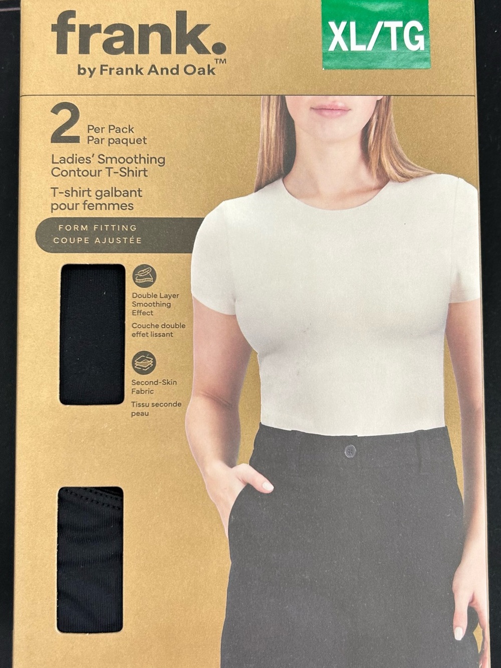 Frank & Oak Ladies' Smoothing Contour T-Shirt - White